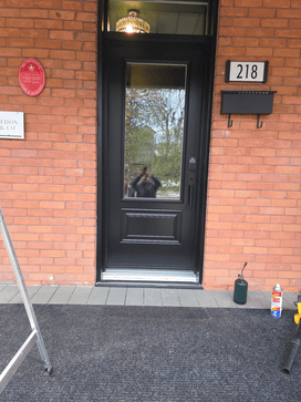 new entry way door