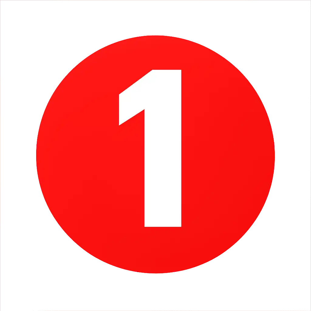number 1